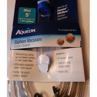 Aqueon 06229 Medium Siphon Vacuum Aquarium Gravel Cleaner, 9 Inch : Pet Supplies