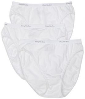 Fruit of the Loom Women's Hi Cut Panties 3 Pack Brief Panties: Briefs Underwear: Clothing