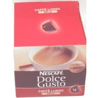 Nescaf Dolce Gusto Caffe Lungo Mild, 16 Capsules: Grocery & Gourmet Food