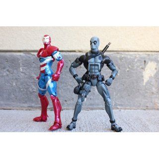 Marvel Iron Man Iron Patriot Figure 6 Inches: Toys & Games