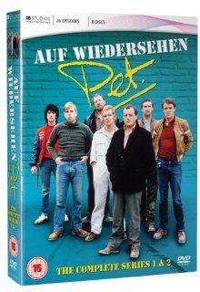 Auf Wiedersehen Pet: The Complete Series 1 & 2   8 DVD Set ( Auf, Wiedersehen Pet ) [ NON USA FORMAT, PAL, Reg.2 Import   United Kingdom ]: Kevin Whately, Tim Healy, Timothy Spall, Michael Sheard, Jimmy Nail, Gary Holton, Pat Roach, Caroline Hutchison,
