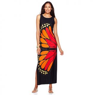 Nikki by Nikki Poulos "Iona" Butterfly Maxi Dress