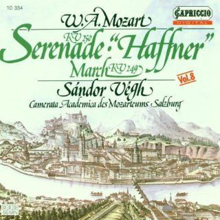 Mozart  Serenade Vol. 8: Haffner March in D Major, KV.249: Music