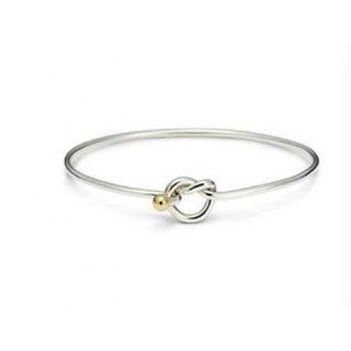 Bling Jewelry Sterling Silver Love Knot Bangle Bracelet: Cape Cod Jewelry: Jewelry