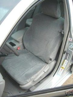 Exact Seat Covers, CM8 V7, 2007 2011 Toyota Camry CE and LE Front and Back Seat Custom Fit Seat Covers, Gray Velour: Automotive