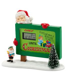 Department 56 North Pole Village   Countdown to Christmas Collectible Figurine   Holiday Lane