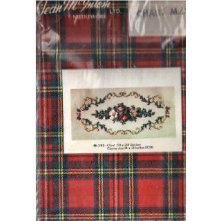 Jean Mcintosh LTD M 192 Counted Cross Stitch or Needlepoint. 108x239 Stitches, Fold Out Floral Bench Design, Chart Only: Jean McIntosh: Books
