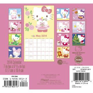 2014 Hello Kitty Mini Calendar: Sanrio: 9781423820147: Books