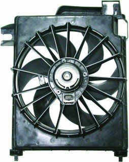 QP DP232 a Dodge Ram 1500 Replacement AC A/C Condenser Cooling Fan/Shroud Assembly: Automotive