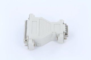 DB9 9 PIN RS232 Male to DB25 25 PIN Female Adapter   Converter Changer: Computers & Accessories