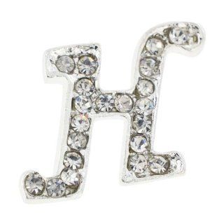 Letter H Lapel Pin: Fantasyard: Jewelry