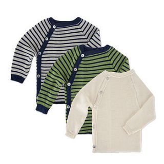 100% merino wool baby jumper by lana bambini