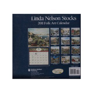 Linda Nelson Stocks Folk Art: 2011 Wall Calendar: Linda L. Nelson: 9780740795244: Books