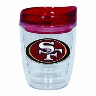 NFL San Francisco 49ers 12 Ounce Slimline Tumbler with Color Lid : Sports Fan Coffee Mugs : Sports & Outdoors