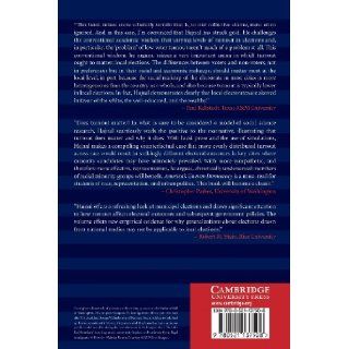 America's Uneven Democracy: Race, Turnout, and Representation in City Politics: Zoltan Hajnal: 9780521137508: Books