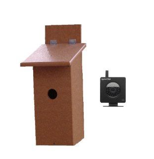Birdhouse with Wi Fi IP227 Camera   Cedar Plastic Lumber : Bird Houses : Patio, Lawn & Garden