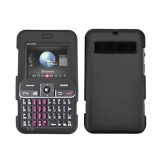 Hard Plastic Snap on Cover Fits Cricket A300, A310 MSGM8 II, MSGM8 Black Rubberized Cricket: Cell Phones & Accessories
