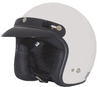 M2R 225 Open Face Helmet (White, Small): Automotive
