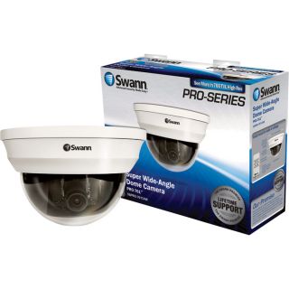 Swann Communications Wide Angle Dome Security Camera — Model# SWPRO-761CAM-US  Security Systems   Cameras