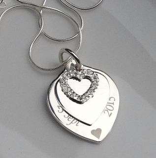 personalised birth celebration necklace by capture & keep