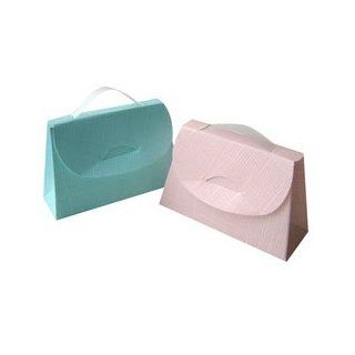 Pink Italian Embossed Paper Handbag (200)  Bridal Shower Favor: Kitchen & Dining