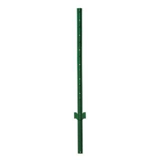 Midwest AIR Tech/import 901155A Light Duty U style Fence Post 5'   Green (Pack of 5) : Outdoor Decorative Fences : Patio, Lawn & Garden