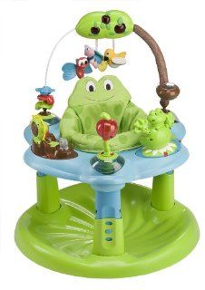 Evenflo Jump and Learn Developmental Activity Center, Frog : Stationary Stand Up Baby Activity Centers : Baby