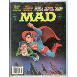 Mad Magazine: Superman Cover, Battlestar Galactica Parody (#208, March 1979): Books
