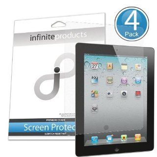 Infinite Products Quasar Screen Protectors for iPad 2 & The new iPad 3 3rd Generation (4 Pack) DIAMOND: Computers & Accessories