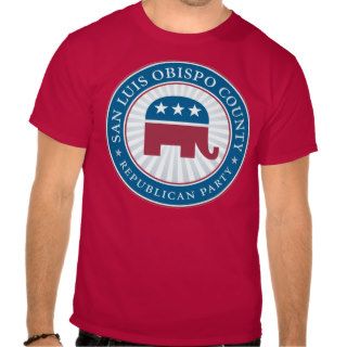 San Luis Obispo County Republican Party Tee Shirt
