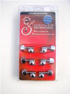 Grover 205C Mini 3 per Side Machine Heads, Chrome: Musical Instruments