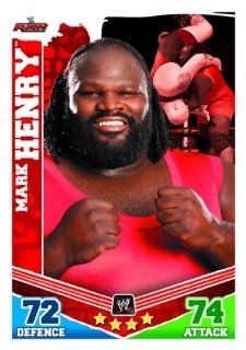 Mark HENRY RAW Slam Attax MAYHEM Trading Card: Toys & Games