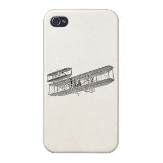 Vintage Airplane Retro Old Biplane Plane Biplanes Case For iPhone 4