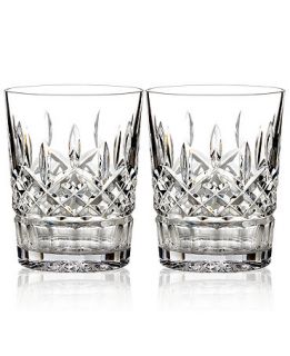 Waterford Barware, Lismore Double Old Fashioned Glasses, Set of 2   Bar & Wine Accessories   Dining & Entertaining
