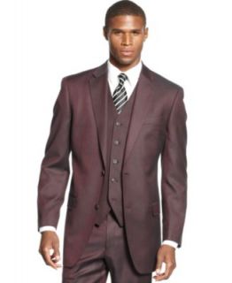 Sean John Suit Separates, Wine Neat   Suits & Suit Separates   Men