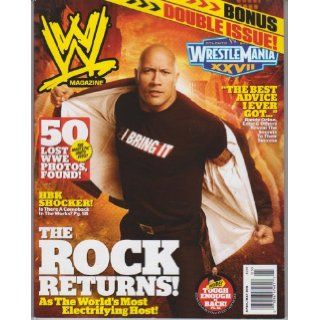 WWE Magazine April May 2011: Editors of WWE Magazine: Books