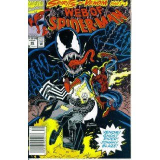 Web of Spider Man #95 : Guest Starring Ghost Rider in "Storm Shadows" (Spirits of Venom   Marvel Comics): Howard Mackie, Alex Saviuk: Books