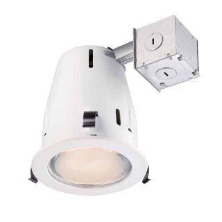 4 In. Recessed White Shower Kit Commercial Electric CER4G24R463WHP   Recessed Light Fixtures  