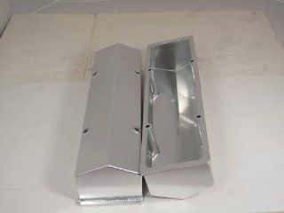 Tall Fabricated Aluminum Valve Cover   SB Chevy: Automotive