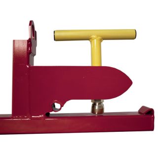 Load-Quip Steel Bucket Forks — 1400-Lb. Capacity, Red, Model# 29211788  Bucket Accessories