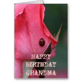 Happy Birthday , Grandma Cards