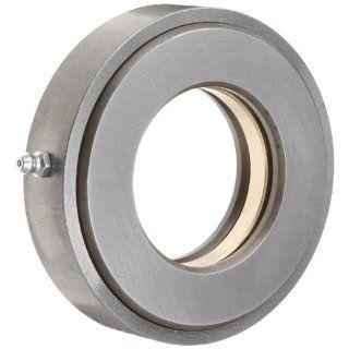 INA RWCT17 Cylindrical Thrust Bearing, Crane Hook Type, Grease Fitting, Standard Cage, Open End, Inch, 2" ID, 4" OD, 1" Width, 2700rpm Maximum Rotational Speed, 90000lbf Static Load Capacity, 37000lbf Dynamic Load Capacity: Cylindrical Rolle
