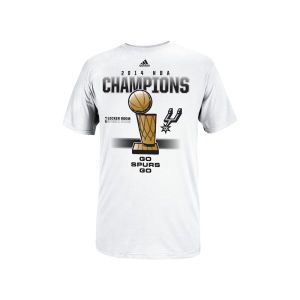 San Antonio Spurs adidas NBA 2014 Youth Champ Locker Room T shirt