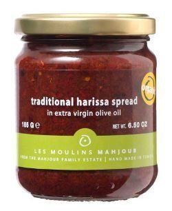 Moulin Mahjoub, Organic Traditional Harissa Spread in Extra Virgin Olive Oil, 185 gr Jar : Les Moulins Mahjoub : Grocery & Gourmet Food