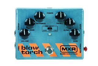 MXR M 181 Bass Blowtorch OD/Distortion FX Pedal: Musical Instruments