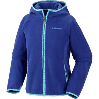 Columbia Fast Trek Fleece Hooded Jacket   Girls