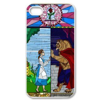 Personalized Beauty and the Beast Protective Snap on Cover Case for iPhone 4/4S BATB183: Cell Phones & Accessories