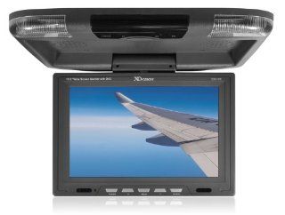 XO Vision GX2156G 12.2 Inch Wide Screen Overhead Monitor with Built in DVD Player and HDMI Input (Gray) : Vehicle Overhead Video : Car Electronics