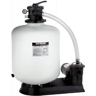 Hayward S180T Sand Filter System (Above Ground) WITH VALVE & 1HP Pump : Swimming Pool Water Pumps : Patio, Lawn & Garden