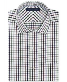 Tommy Hilfiger Non Iron Blue Multi Stripe Dress Shirt   Dress Shirts   Men